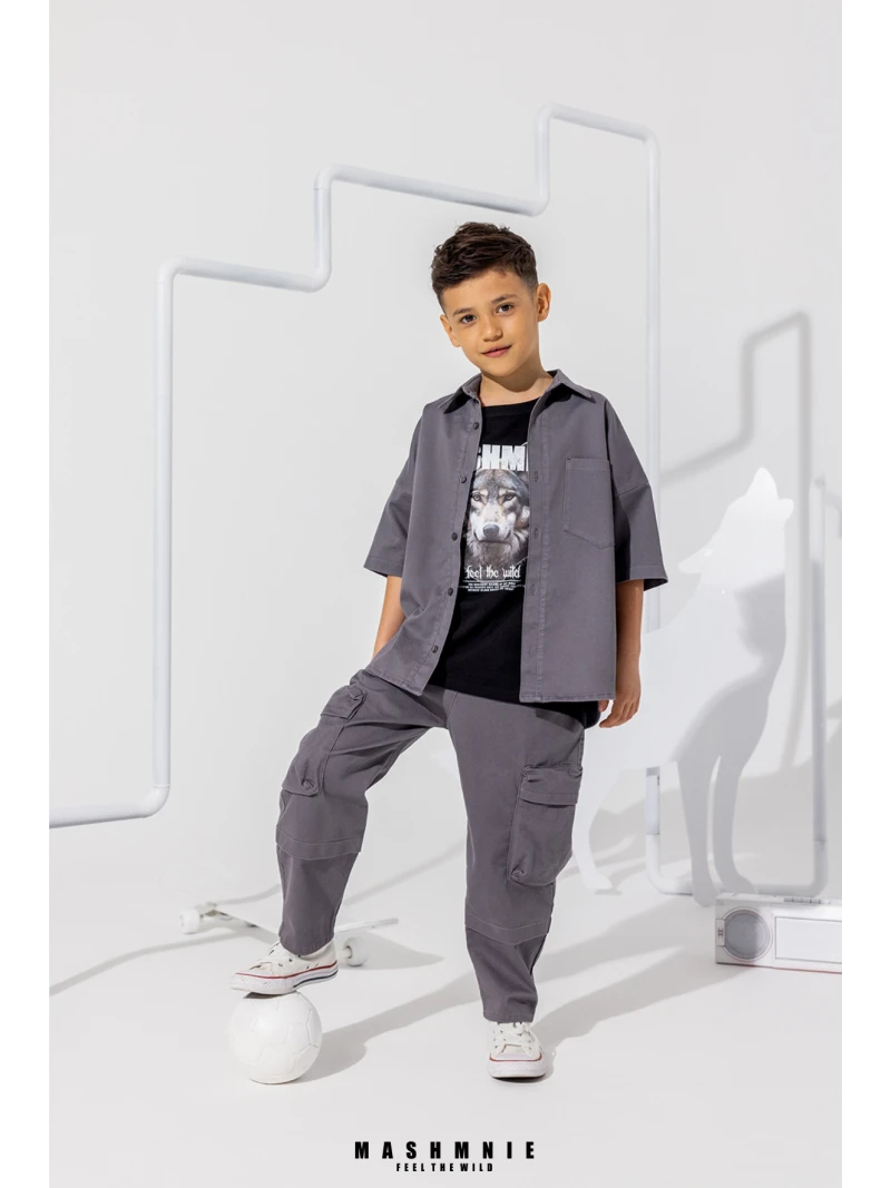 Chlapčenské boyfriend nohavice MASH MNIE