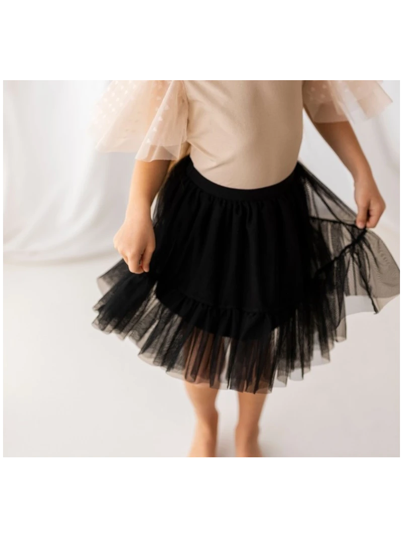 Dievčenská sukňa s tylom Lili Grey