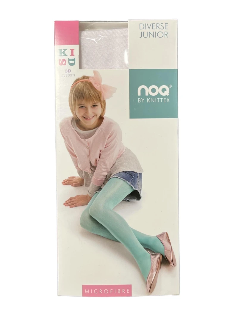 Detské silonky Diverse Junior - BIANCO