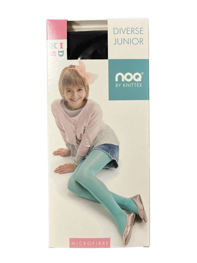 Detské silonky Diverse Junior - NERO