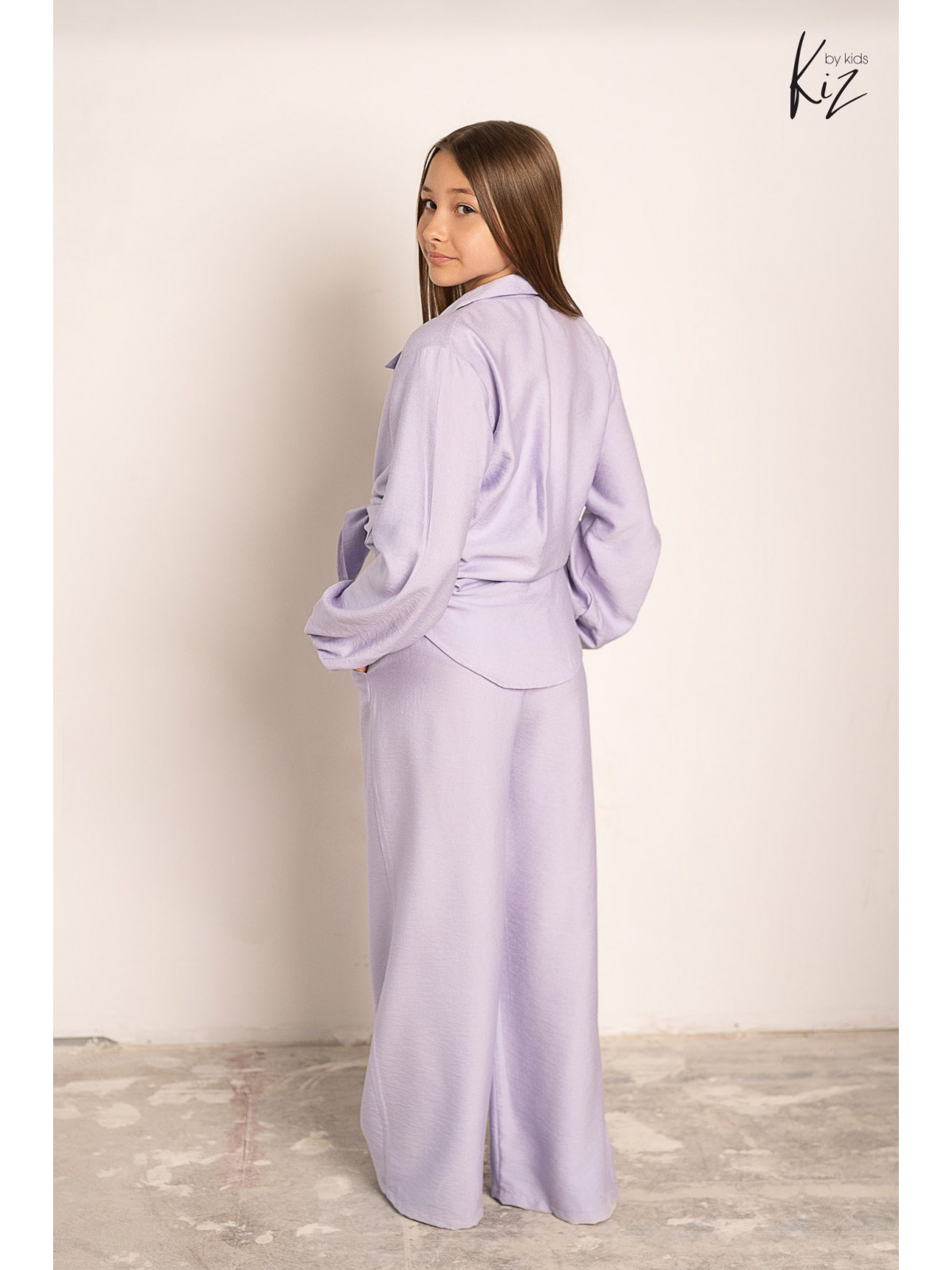 Dievčenské ľahké letné nohavice