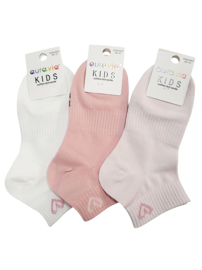 Dievčenské botaskové ponožky viac farieb