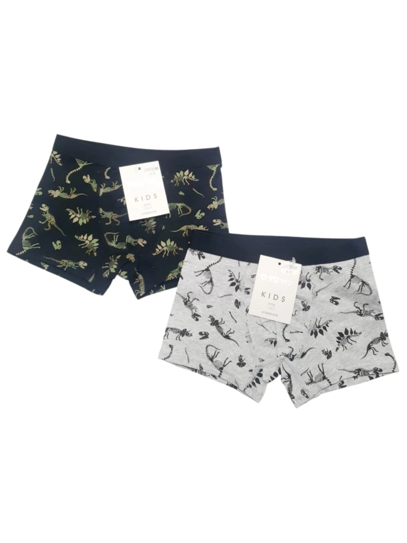 Chlapčenské boxerky Dinosauri 2 farby