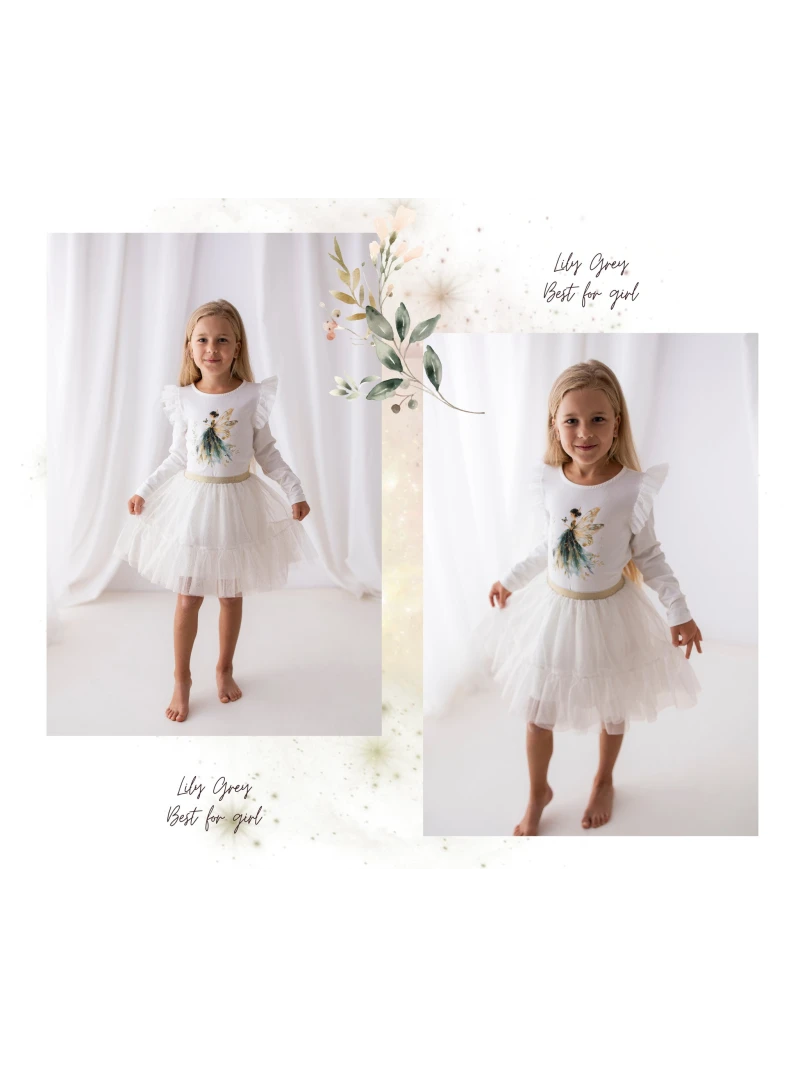 Bohato riasená TUTU suknička