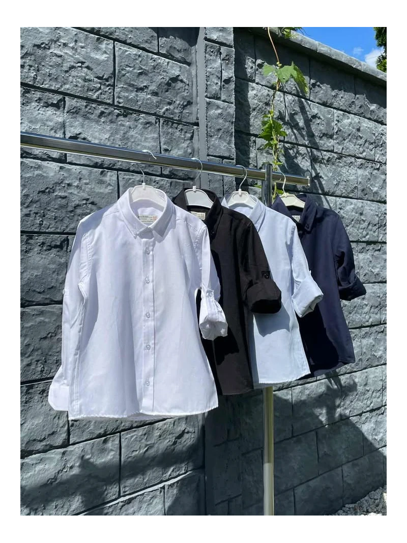 Chlapčenská košeľa BIELA