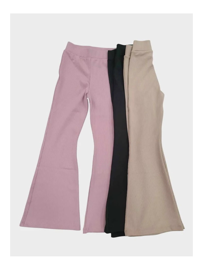 Dievčenské zvonové nohavice - 3 farby