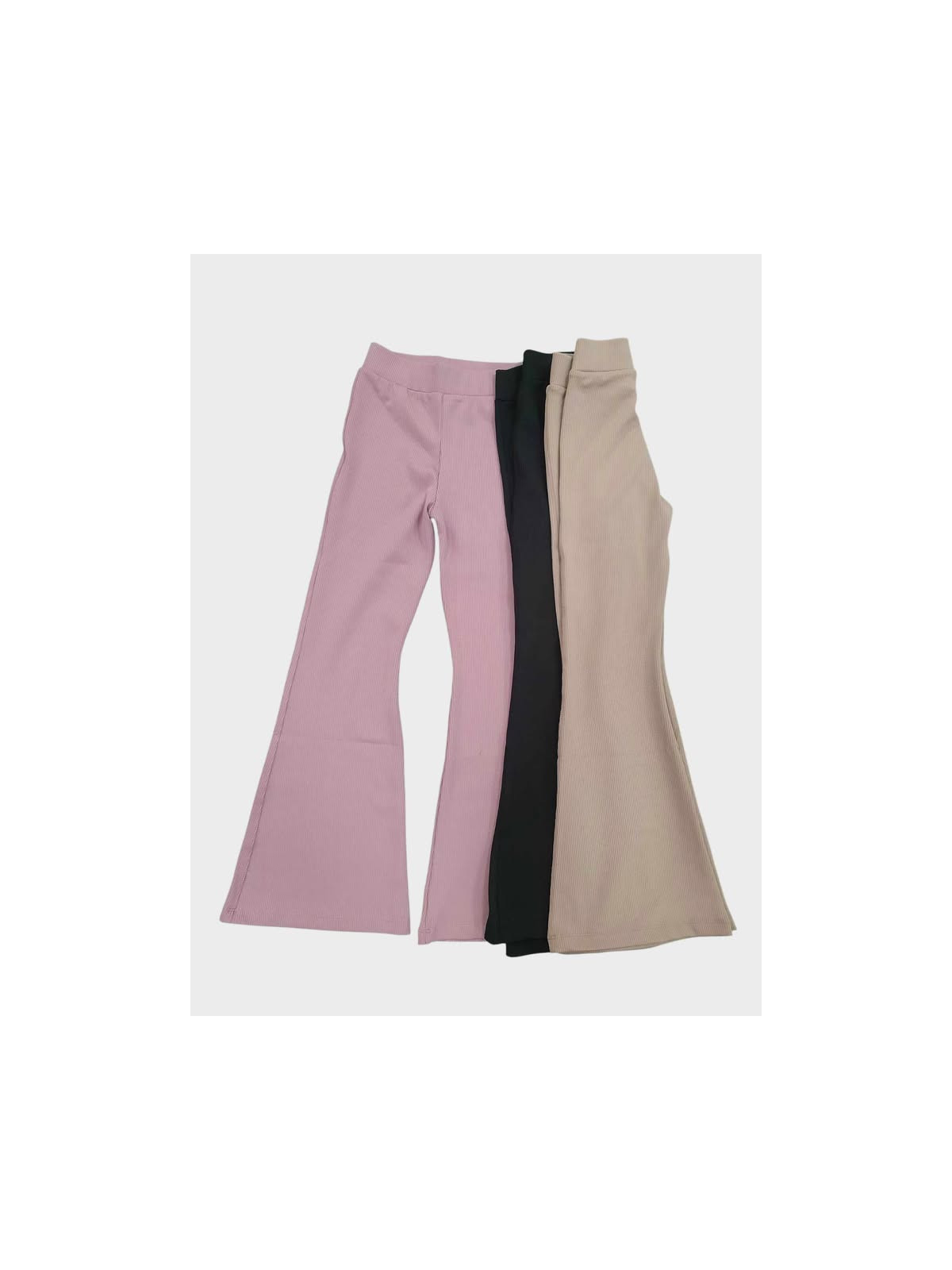 Dievčenské zvonové nohavice - 3 farby