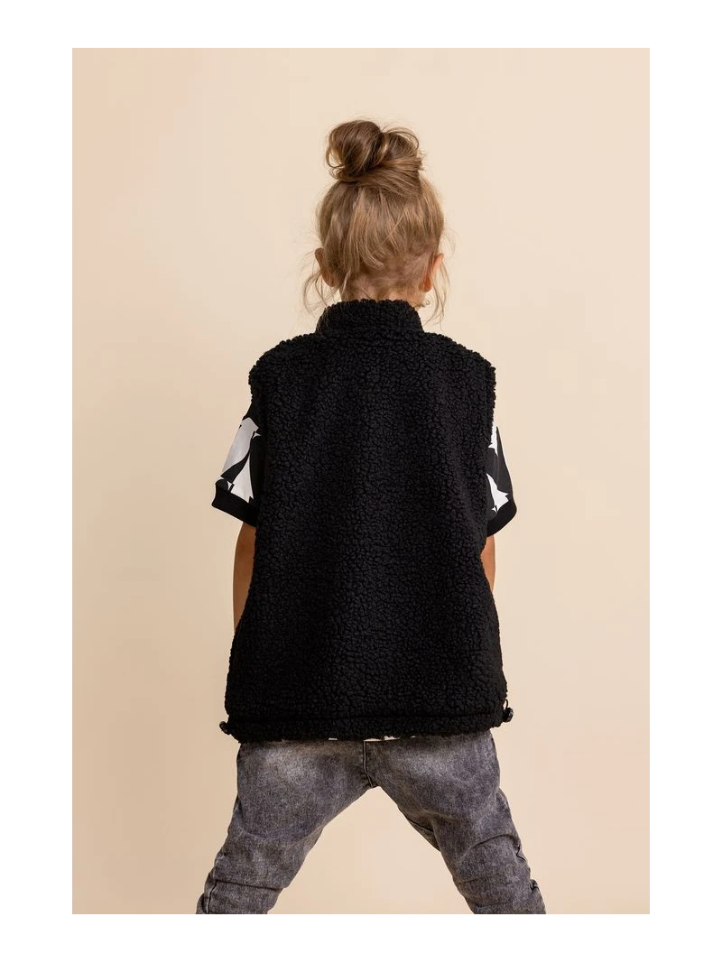 Detská teddy vesta v 2 farbách Unisex Lose Bluzz