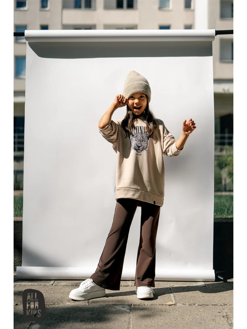 Dievčenské zvonové legíny 2 farby