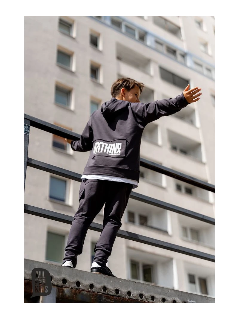 Chlapčenská mikina s kapucňou All for kids