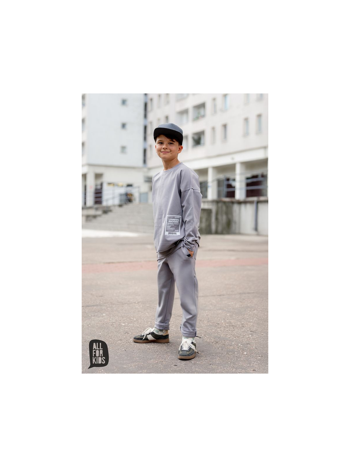 Chlapčenské tepláky pudlového strihu All for kids