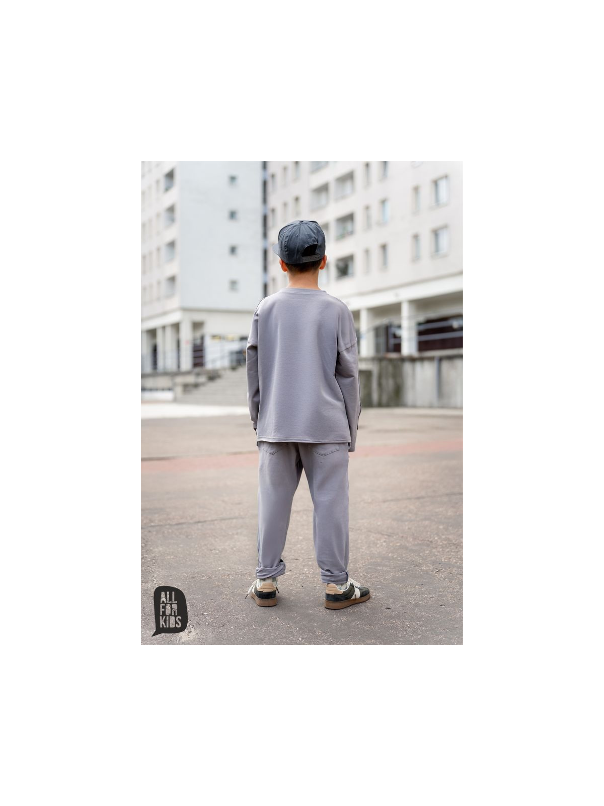 Chlapčenské tepláky pudlového strihu All for kids