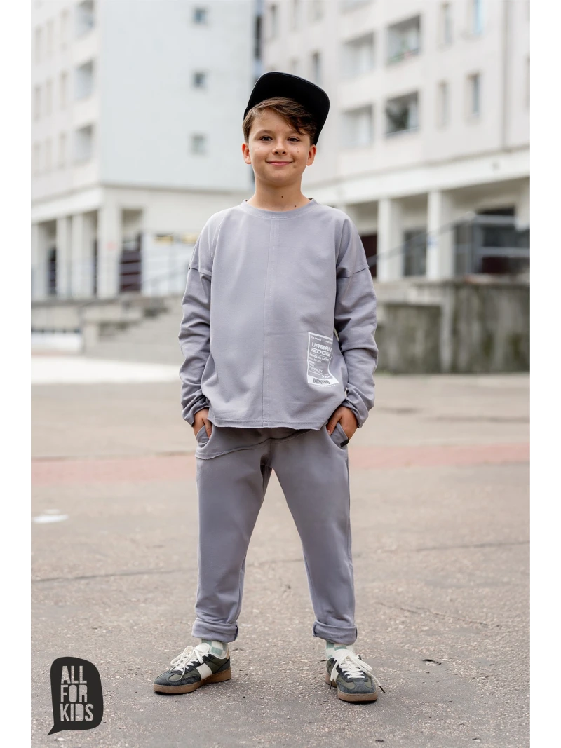 Chlapčenská mikina s potlačou All for kids