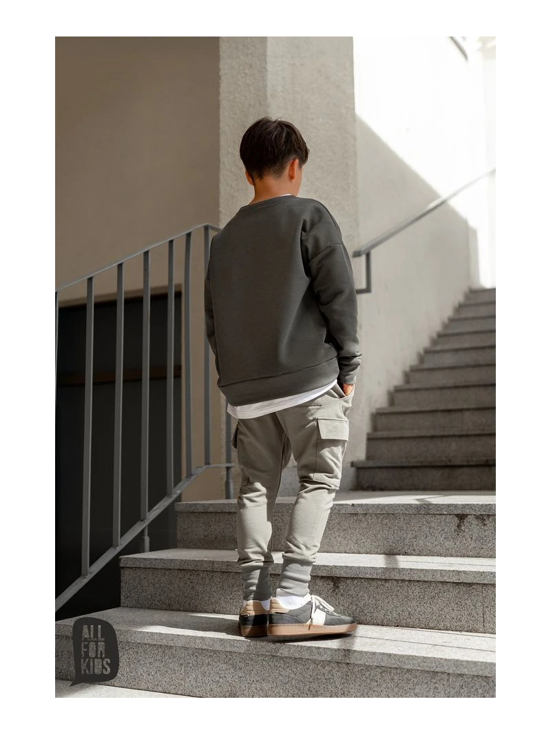 Chlapčenské tepláky kapsáčové 2 farby All for kids