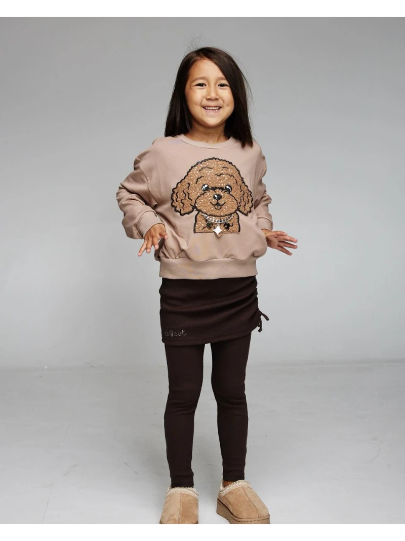 Dievčenské legíny so sukničkou