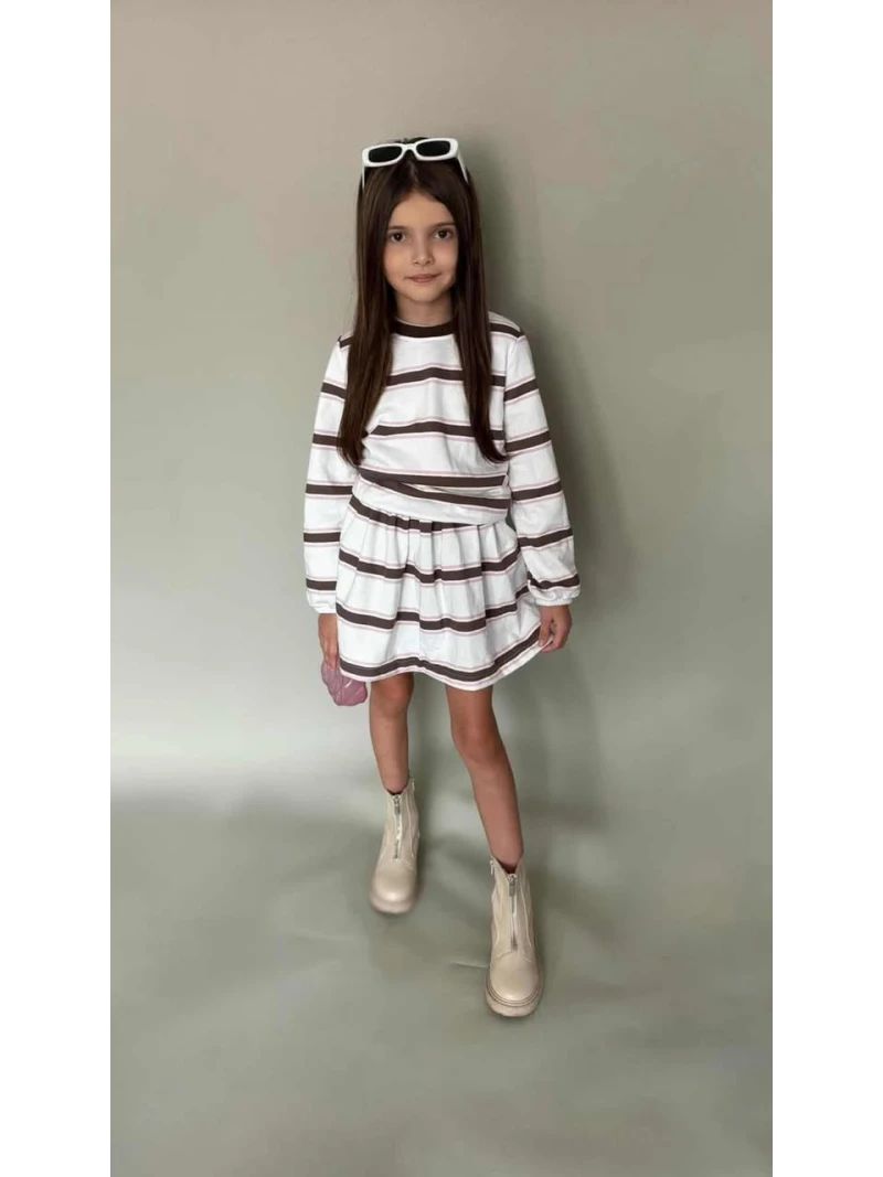 Dievčenské šaty dlhý rukáv