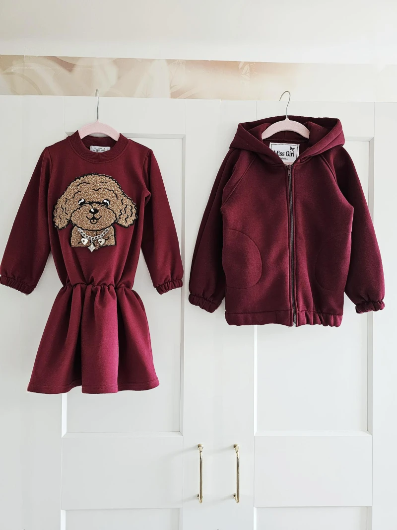 Dievčenská hrubá mikina