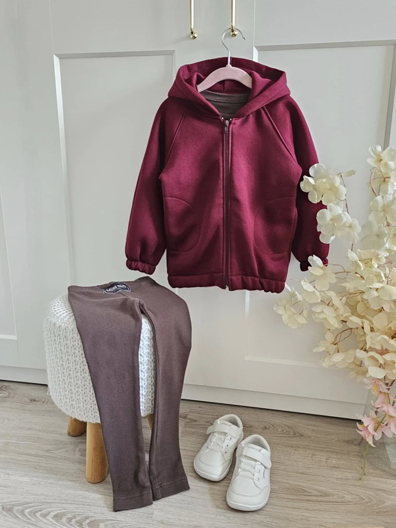 Dievčenská hrubá mikina