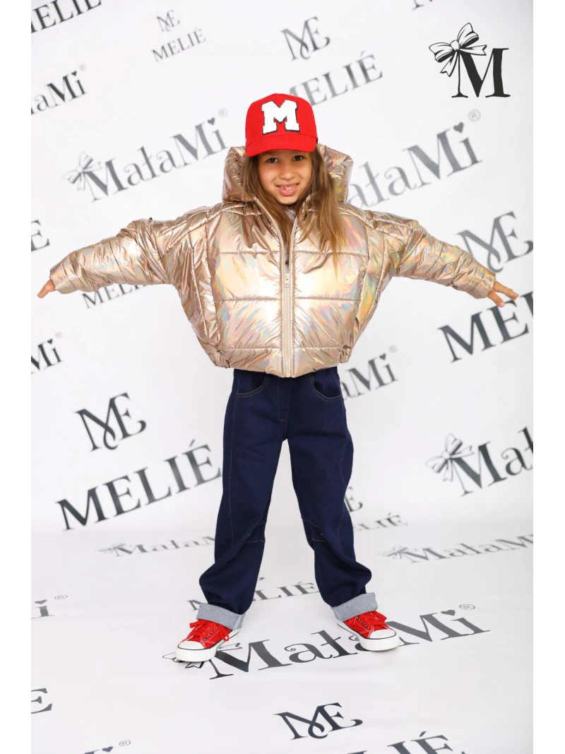 Dievčenské rifľové nohavice