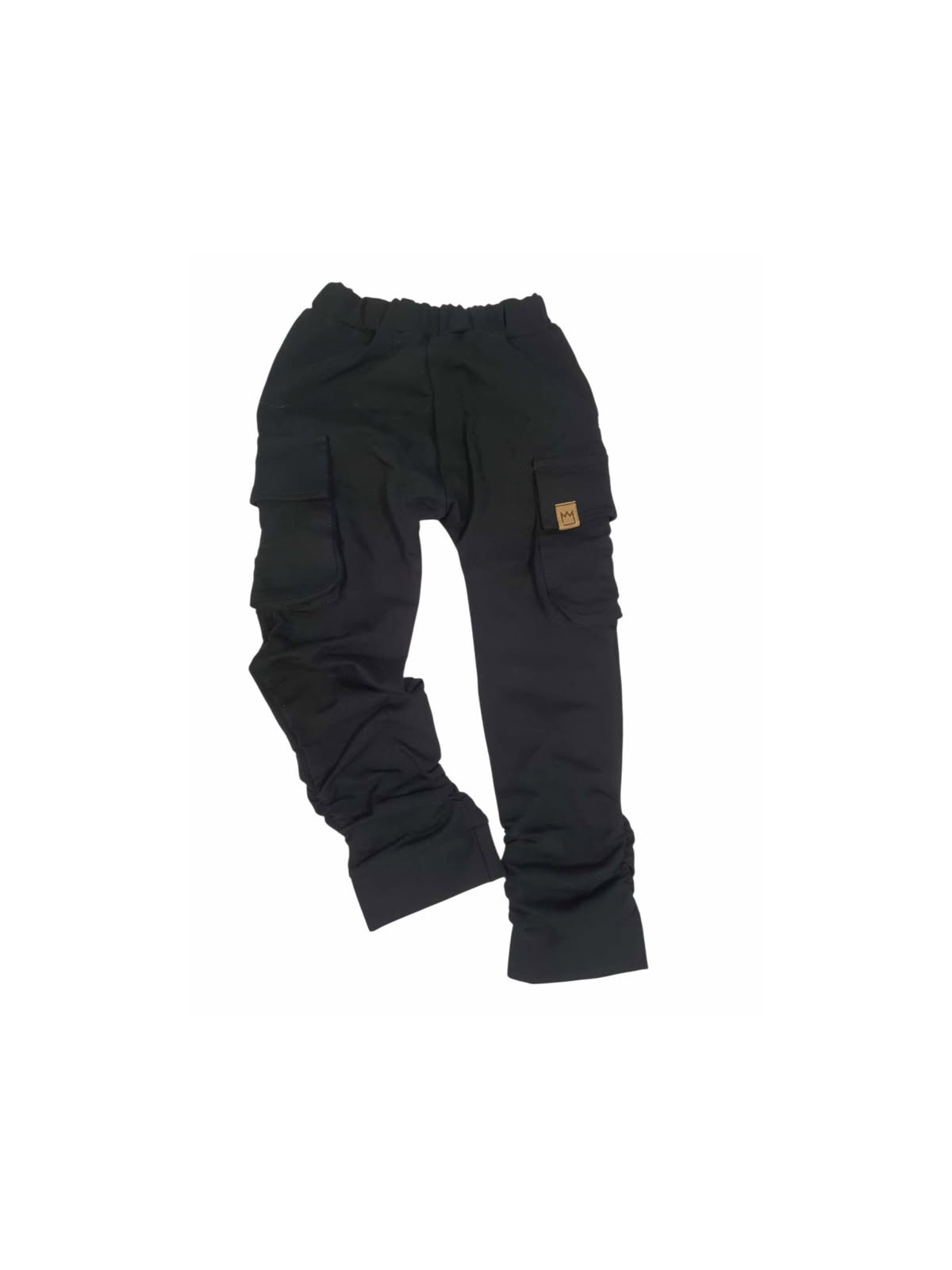 Chlapčenské kapsáčové tepláky- čierne