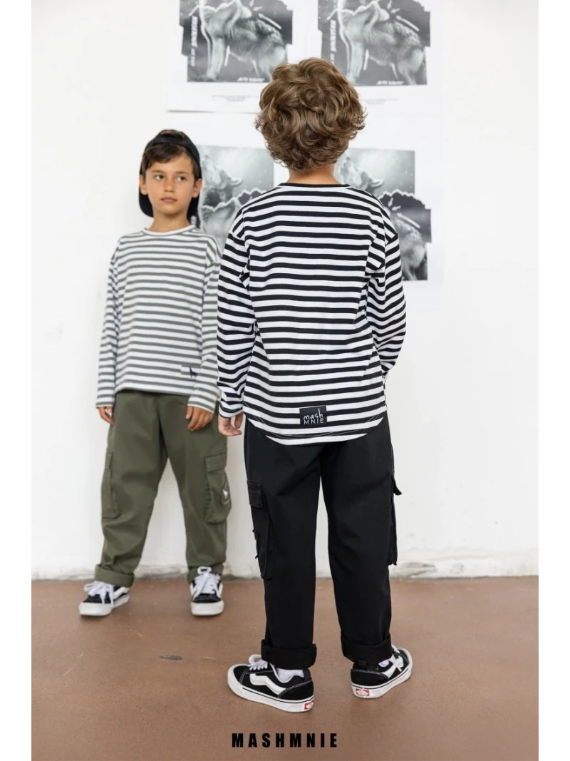 Chlapčenské širšie kapsáčové nohavice MASH MNIE 3 farby