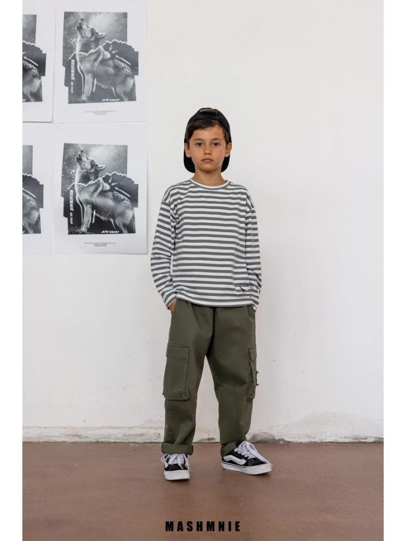 Chlapčenské širšie kapsáčové nohavice MASH MNIE 3 farby