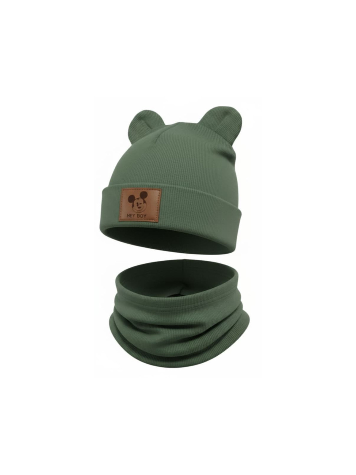 Chlapčenský set čiapka a nákrčník Mickey