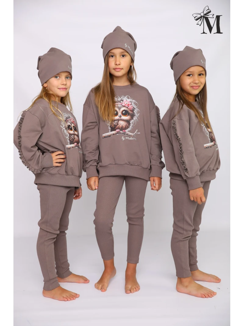 Dievčenské rebrované legíny Malami