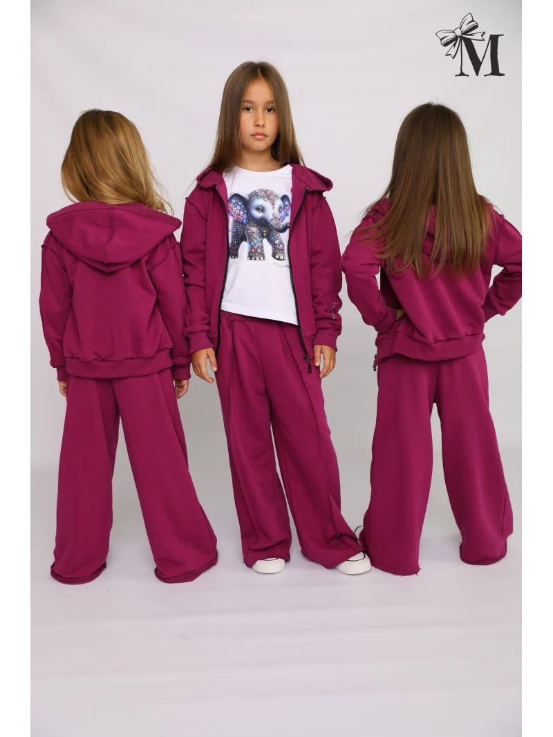 Dievčenský komplet mikina a tepláky Malami