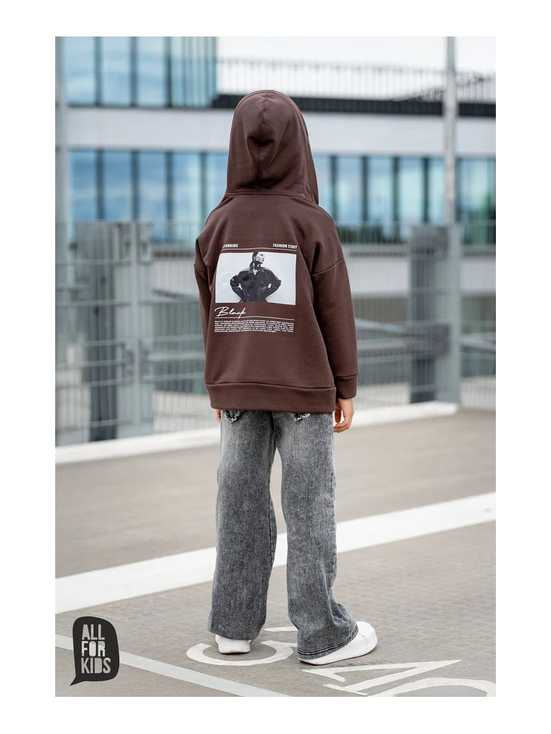 Dievčenská hrubšia mikina