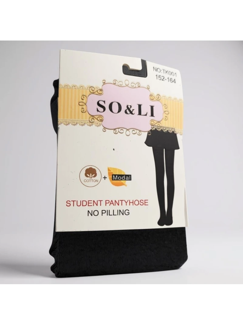 Dievčenské pančuchy čierne