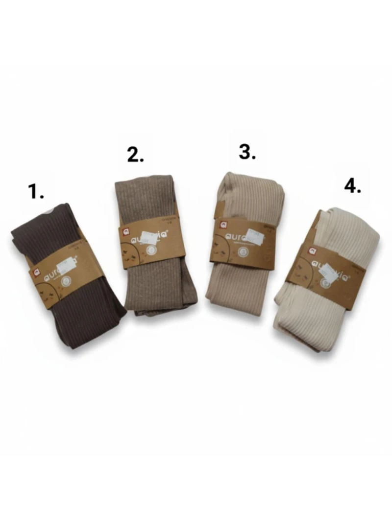 Detské pančuchy rebrované viac farieb