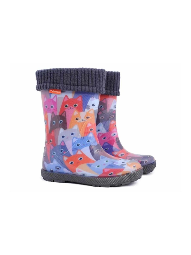 Dievčenské gumáky DEMAR zateplené