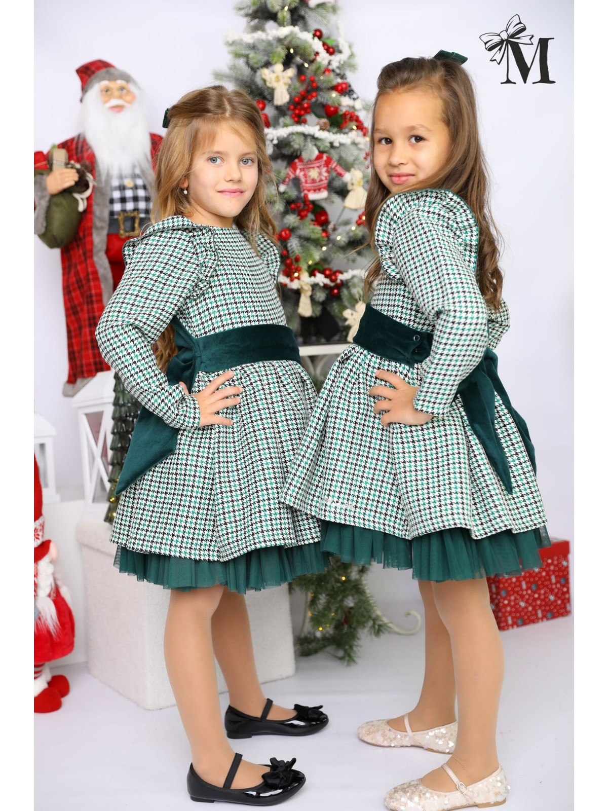 Dievčenské luxusné vianočné šaty od MALAMI