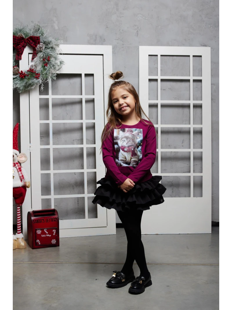 Dievčenské sukňokraťasy 2 farby Chill out