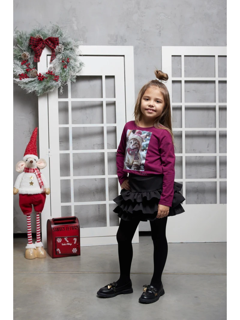 Dievčenské sukňokraťasy 2 farby Chill out