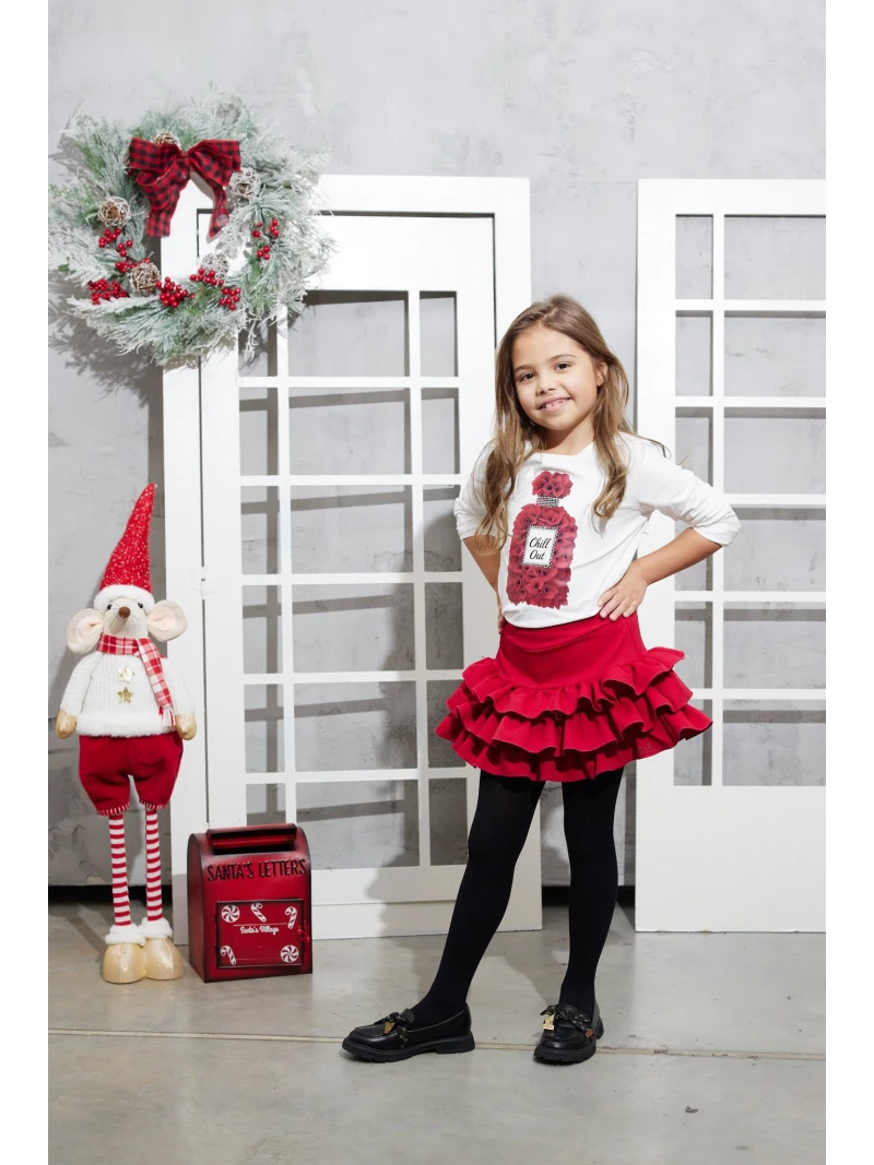 Dievčenské sukňokraťasy 2 farby Chill out