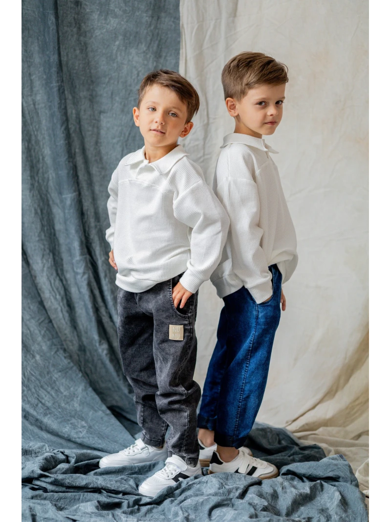 Chlapčenské rifľové nohavice Nunu