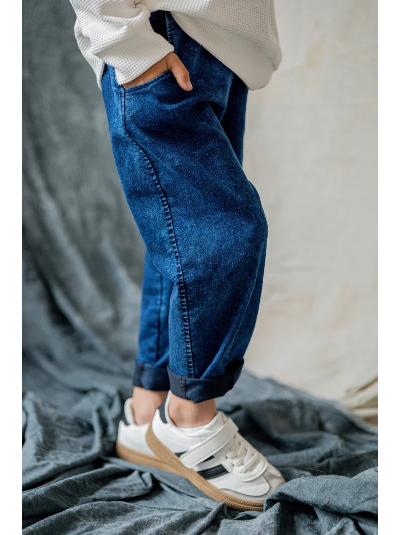 Chlapčenské rifľové nohavice Nunu