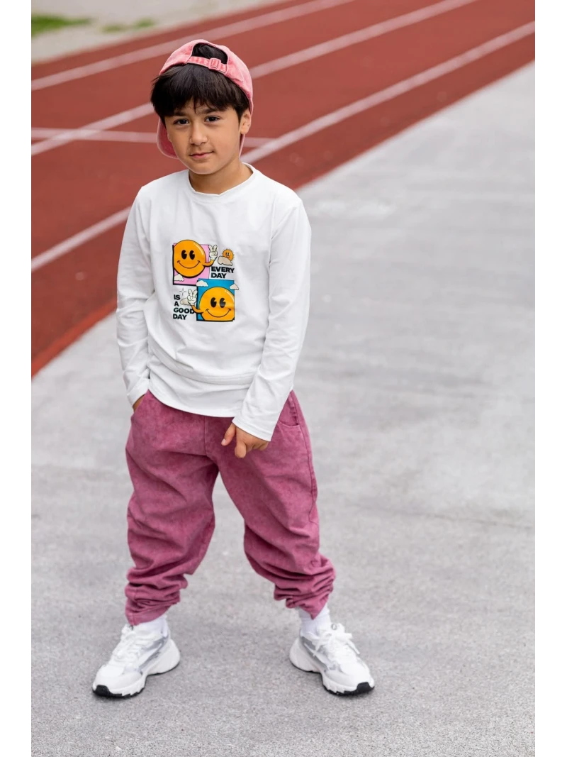 Unisex široké nohavice Nunu