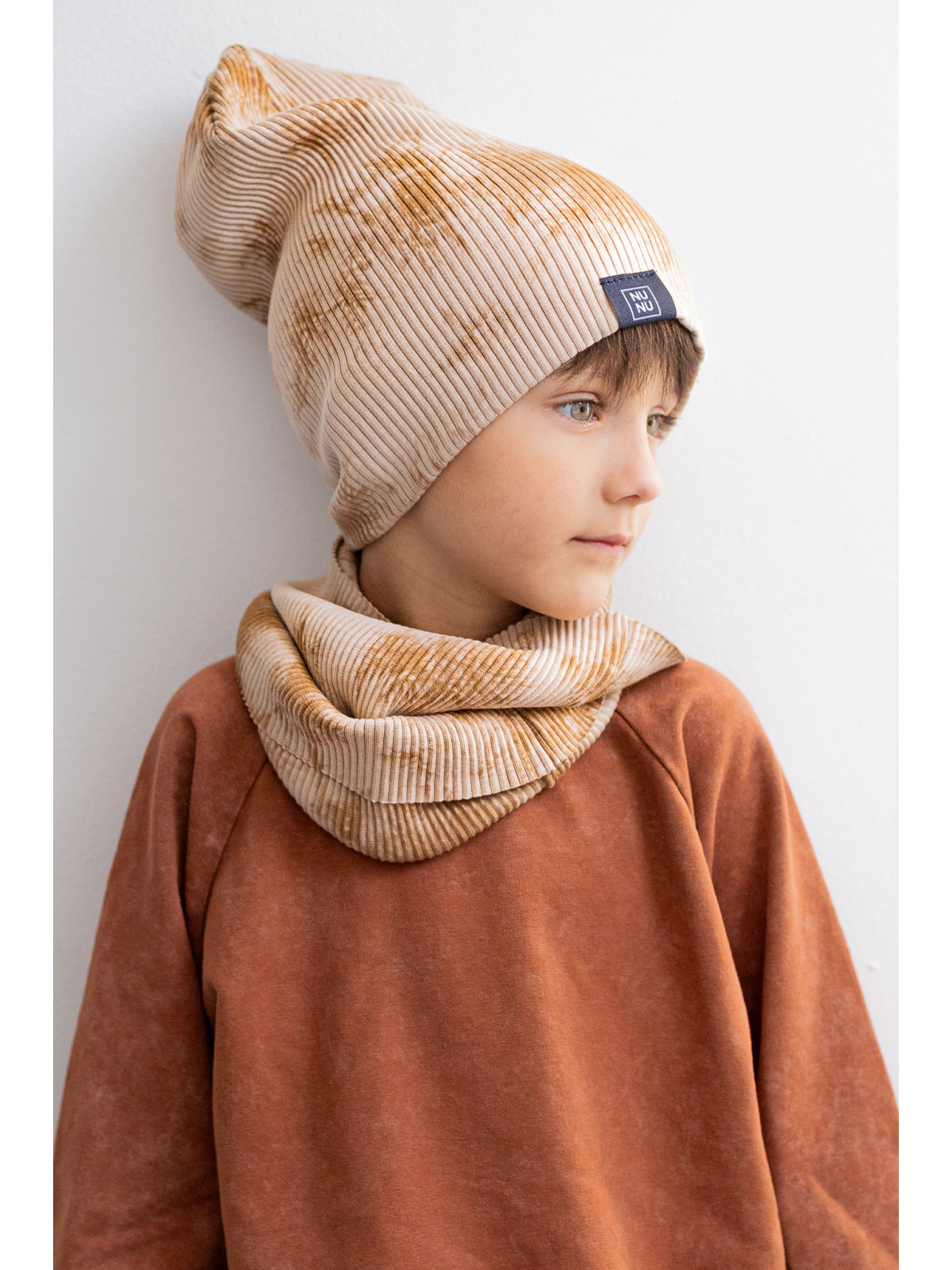 Detský set čiapka a tunel 2 farby