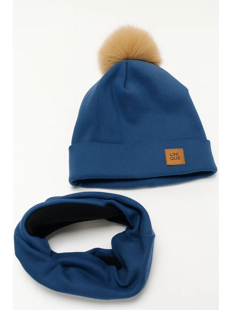 Zimný detský set-čiapka a tunel 3 farby