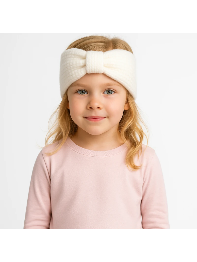 Dievčenská zimná čelenka viac farieb