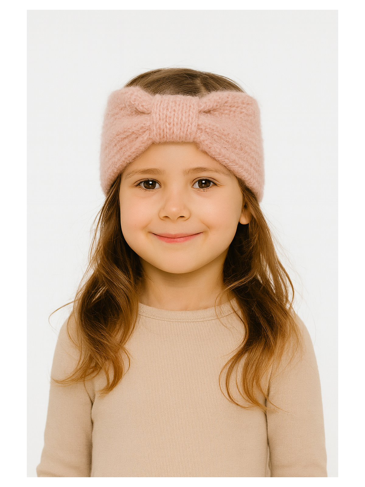 Dievčenská zimná čelenka viac farieb