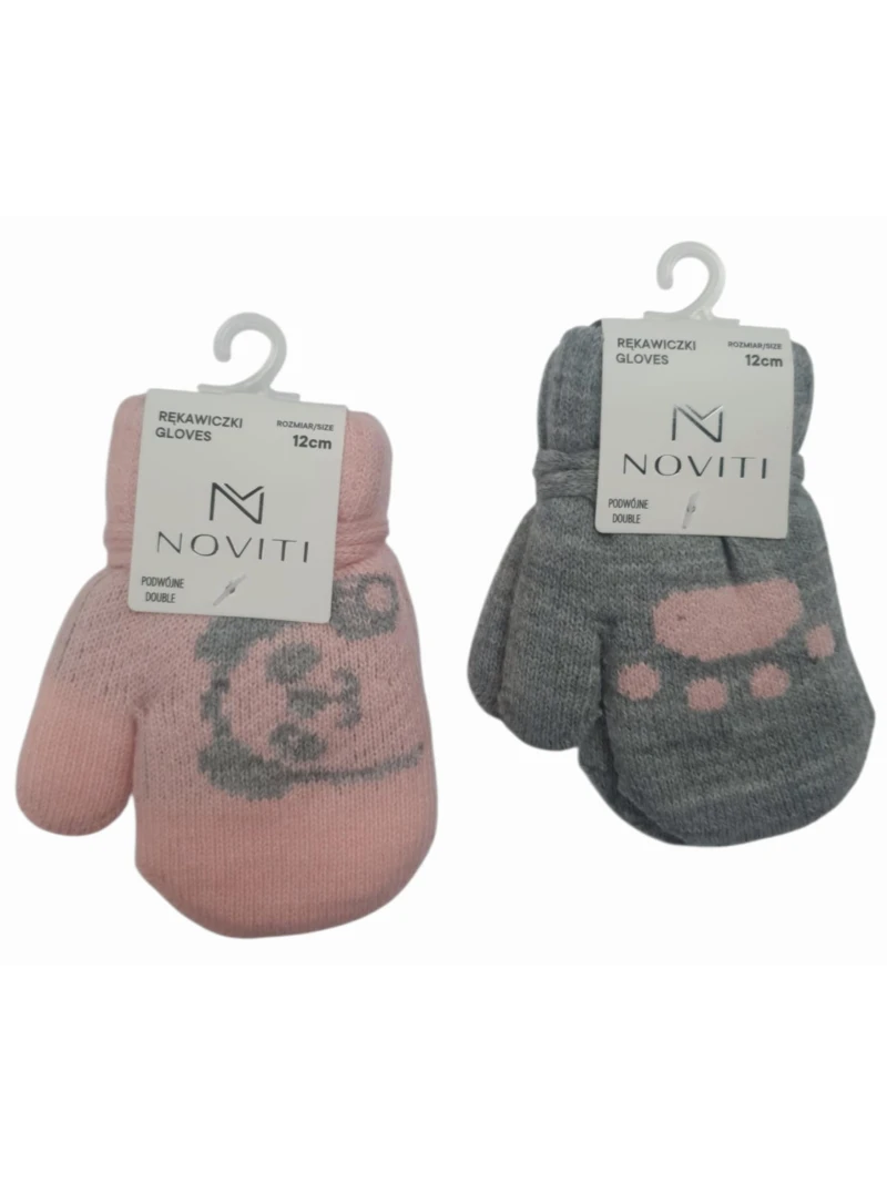 Dievčenské zimné rukavice palčiaky 2 farby