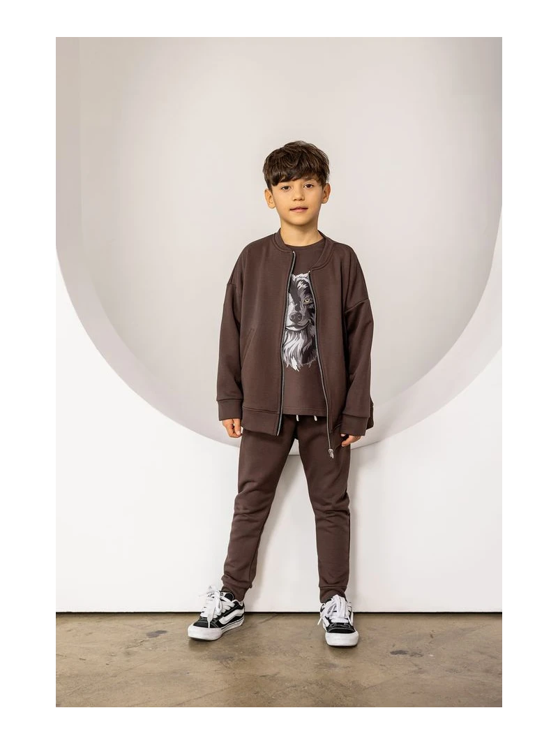 Chlapčenská mikina s vlkom Mashmnie 3 farby