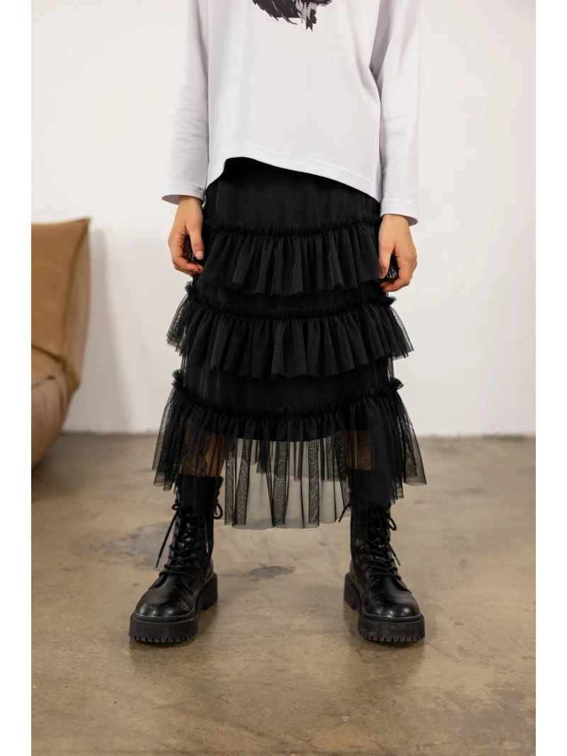 Dievčenská tylová sukňa Mashmnie