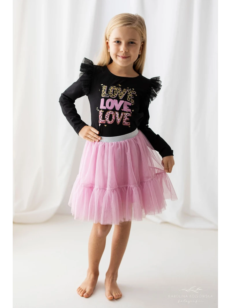 Dievčenské tričko s potlačou Lily Grey