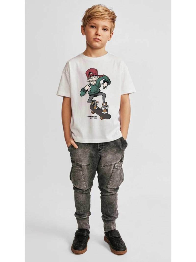 Chlapčenské tričko s potlačou All for kids