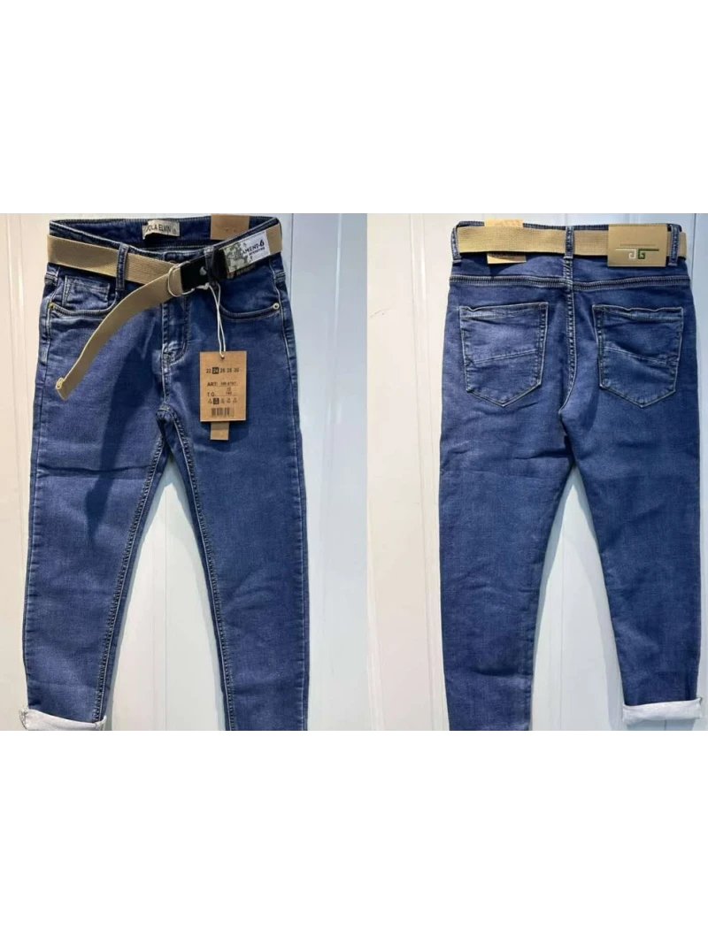 Chlapčenské rifle s opaskom